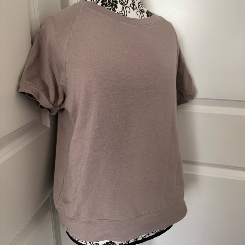 Barefoot Dreams Soft Mauve Short Sleeve Tee